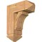 Ekena Millwork Imperial Arts and Crafts Smooth Bracket w/ Offset Brace, Western Red Cedar, 7 1/2"W x 18"D x 22"H BKT0806X18X22IMP03SWR - alternate 1